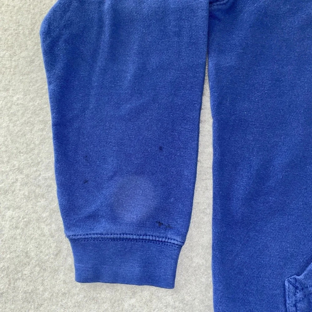 NFL Team Apparel Hoodie Youth XL Blue New York Giants Football Pullover 2000s‎